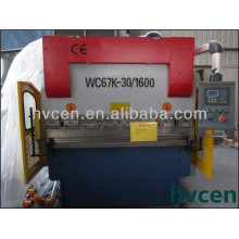 Pequeño freno de prensa CNC WC67K-30T / 1600